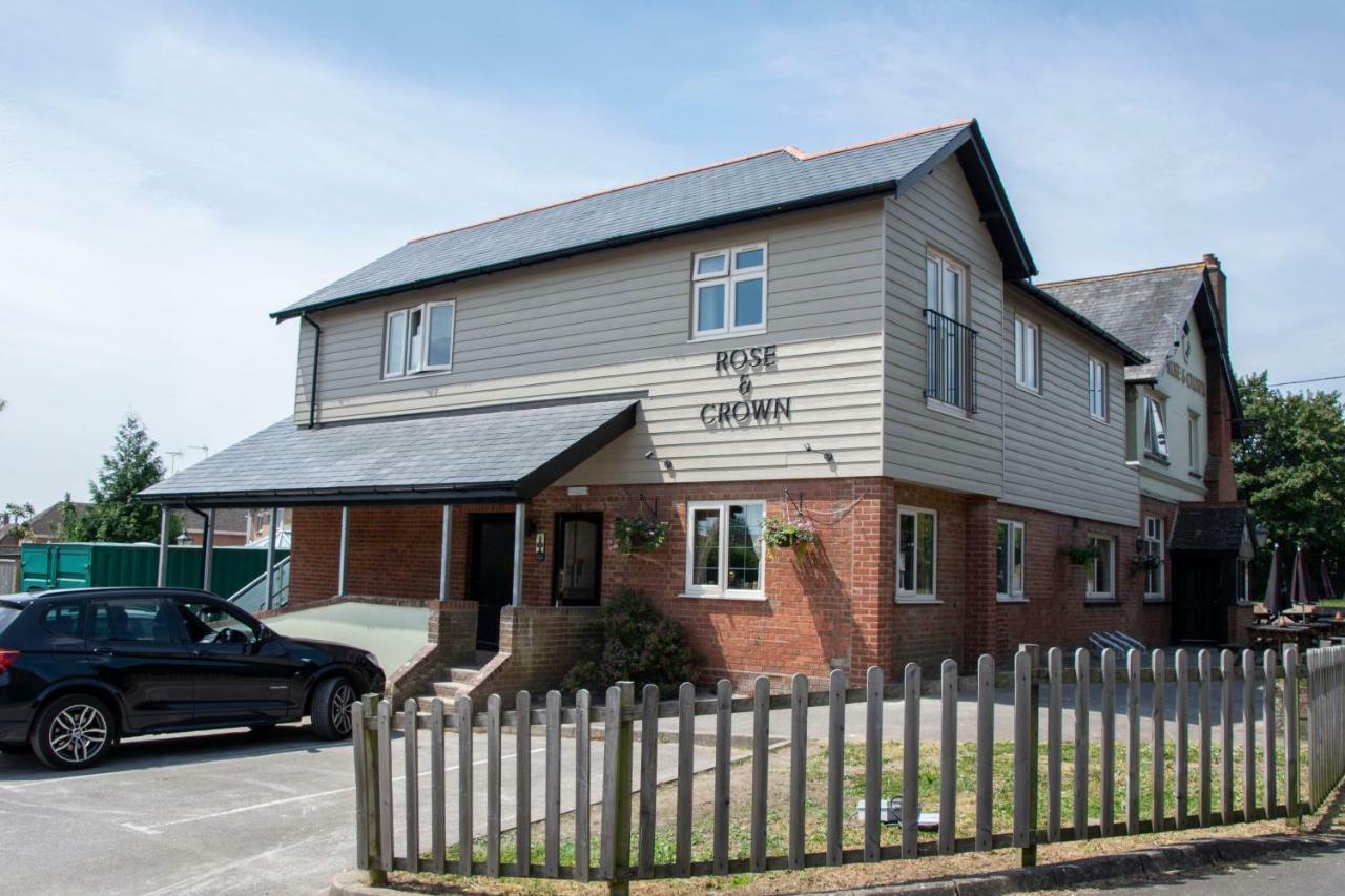 Hotel Rose And Crown Lytchett Matravers Exteriér fotografie